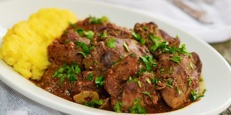 Ficat de pui gratinat